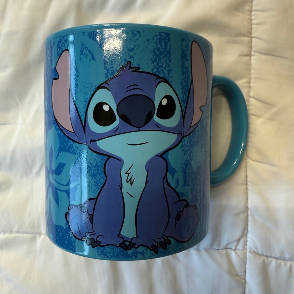 Disney Lilo & Stitch Ceramic Mug Oversized Blue Experiment 626